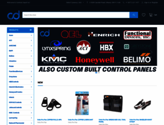 controlsdepot.ca screenshot