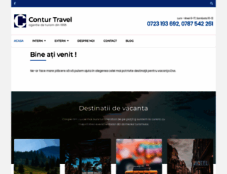 contur-travel.ro screenshot