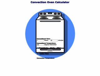 convection-calculator.com screenshot