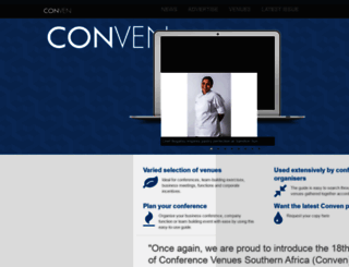 conven.co.za screenshot
