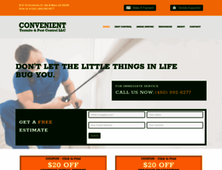 convenienttermite.com screenshot