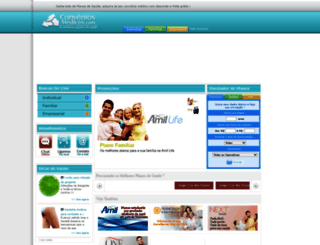 conveniosmedicos.com screenshot