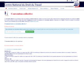 convention-collective-fr.com screenshot