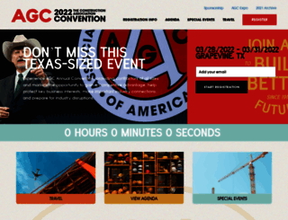 convention.agc.org screenshot