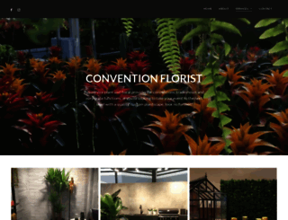 conventionflorist.com screenshot