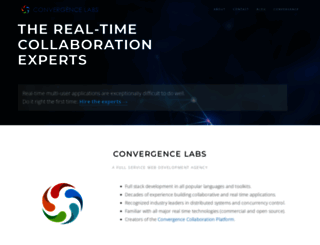 convergencelabs.com screenshot
