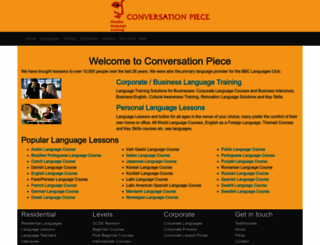 conversation-piece.co.uk screenshot