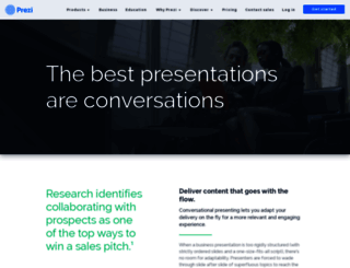 conversationalpresenting.co screenshot