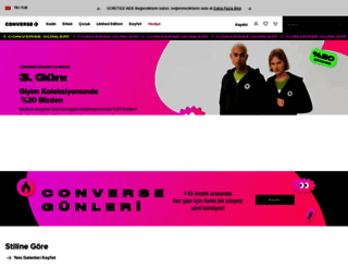 converse.com.tr screenshot