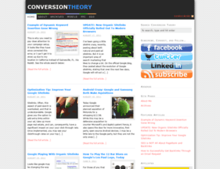conversiontheory.com screenshot