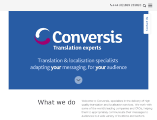 conversisglobal.com screenshot