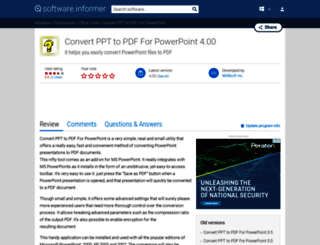 convert-ppt-to-pdf-for-powerpoint.software.informer.com screenshot
