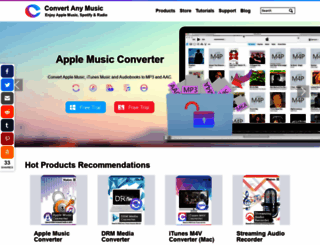 convertanymusic.com screenshot