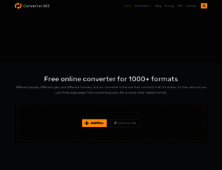 converter365.com screenshot