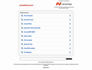 convertforme.com screenshot