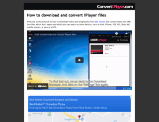 convertiplayer.com screenshot