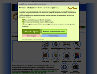 convertir-une-image.com screenshot