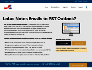 convertlotusnotes.nsf-to-pst.com screenshot