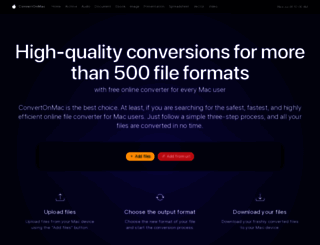 convertonmac.com screenshot