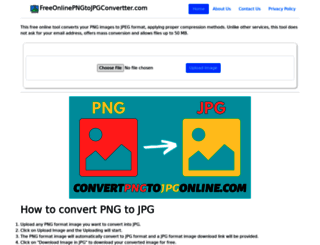 convertpngtojpgonline.com screenshot