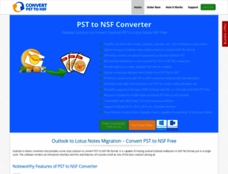 convertpsttonsf.co.uk screenshot