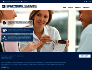 conveyancingin-melbourne.com.au screenshot