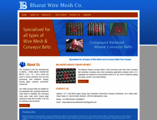 conveyorbeltandwiremeshgujarat.com screenshot
