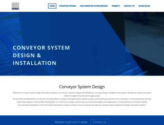 conveyorsystemdesign.co.uk screenshot