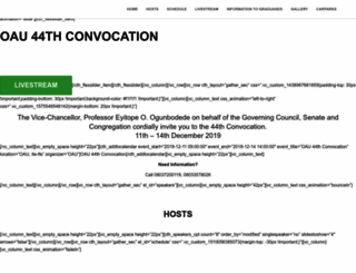 convocation.oauife.edu.ng screenshot