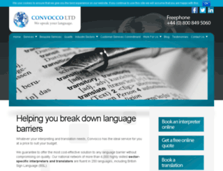 convocco.com screenshot