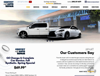 convoyautorepair.com screenshot