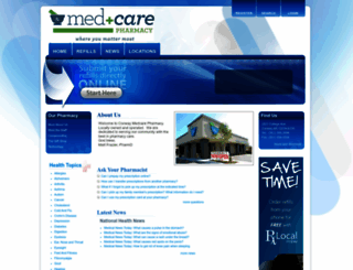 conwaymedcarepharmacy.com screenshot