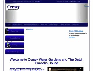 conwywatergardens.co.uk screenshot
