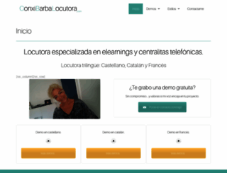 conxibarbalocutora.com screenshot