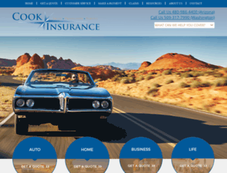 cook-insurance.com screenshot