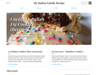 cook-italian.com screenshot