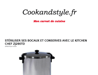cookandstyle.fr screenshot