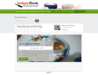 cookeryebook.com screenshot