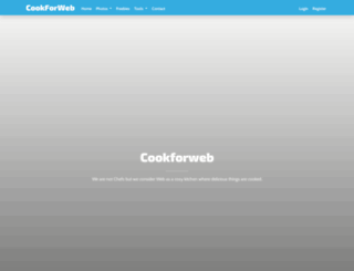 cookforweb.com screenshot