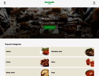 cookidoo.co.uk screenshot