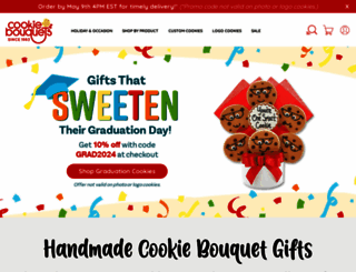 cookiebouquets.com screenshot