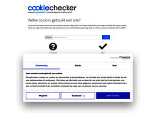 cookiechecker.nl screenshot