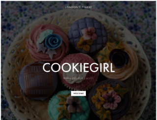 cookiegirl.co.uk screenshot