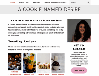 cookienameddesire.com screenshot