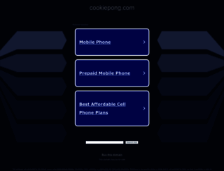 cookiepong.com screenshot