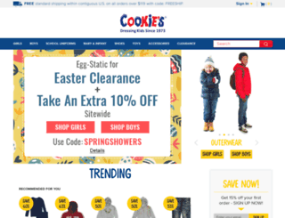 cookieskids.com screenshot