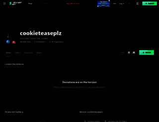 cookieteaseplz.deviantart.com screenshot