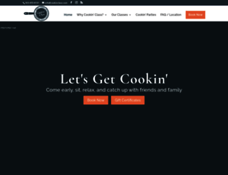cookinclass.com screenshot