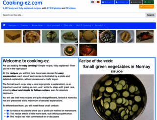 cooking-ez.com screenshot