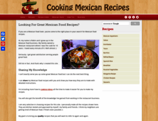 cooking-mexican-recipes.com screenshot